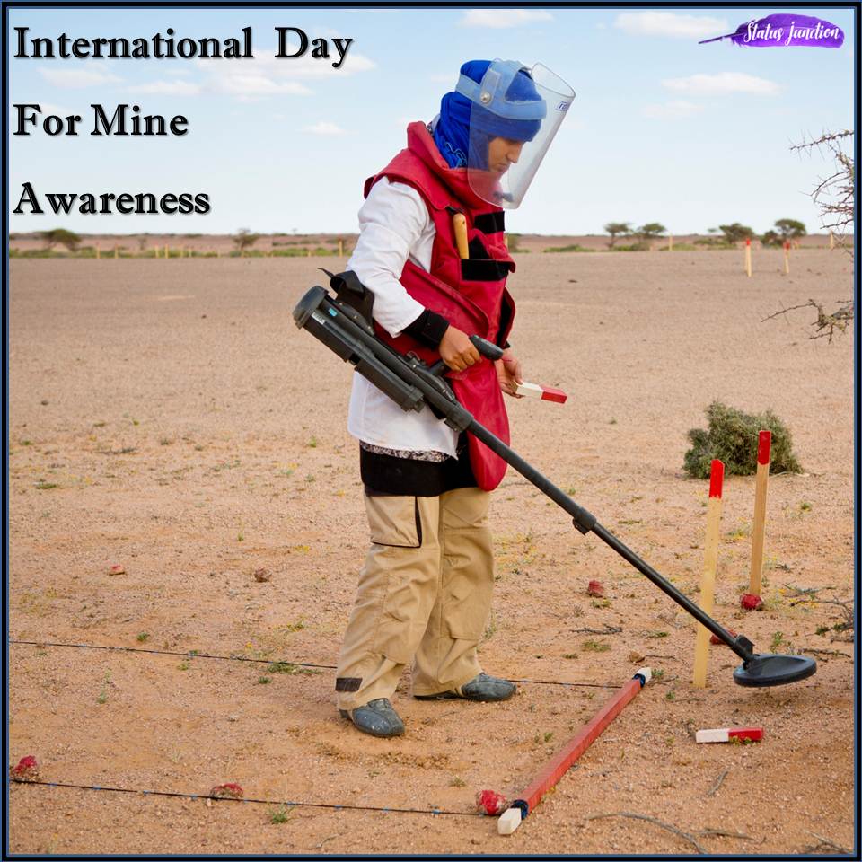 International Day For Mine Awareness
