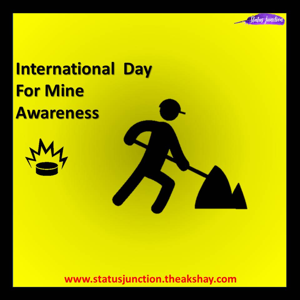 International Day For Mine Awareness
